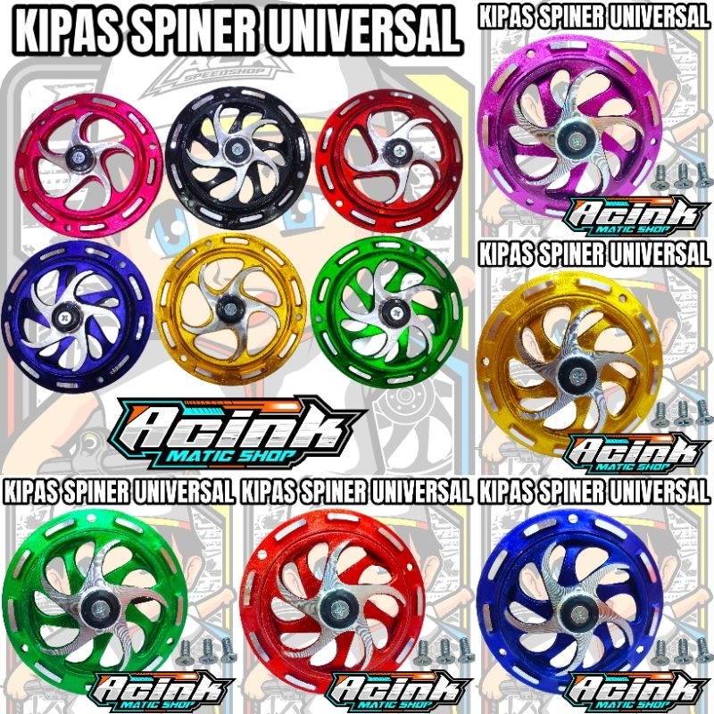 Spinner SPINNER COVER พัดลมหมุน/UNIVERSAL RADIATOR รถจักรยานยนต์ทั้งหมดเล่นเล่น