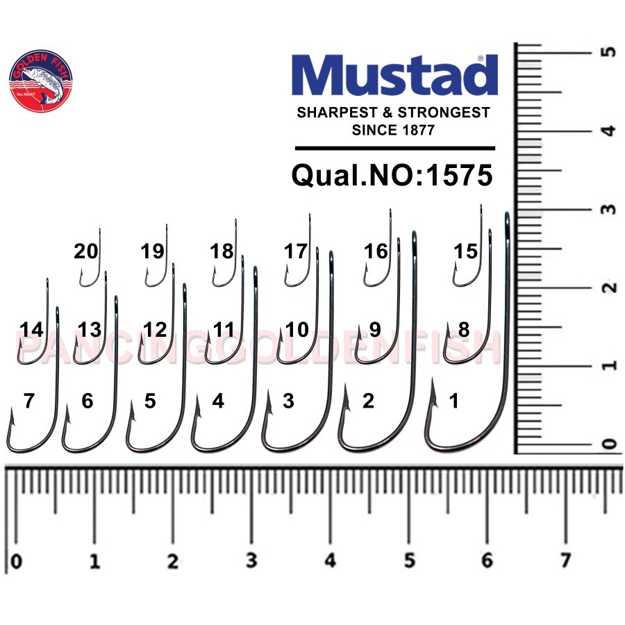 คันเบ็ด Mustad 1575 RING