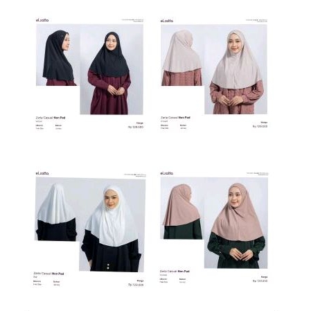 ZARIA CASUAL NON-PAD Instant Bergo