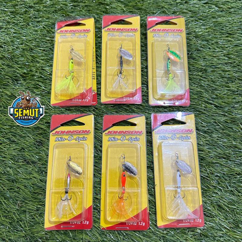 JOHNSON MIN O SPIN BAIT 2 กรัม ULTRA LIGHT LURE
