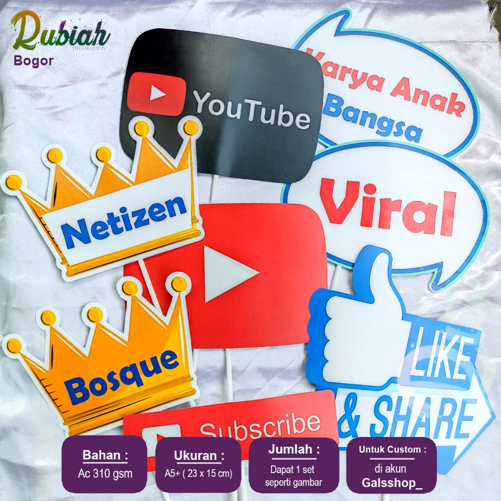 อุปกรณ์เสริม Photobooth / Ptoperty Photobooth / Youtubers Photobooth