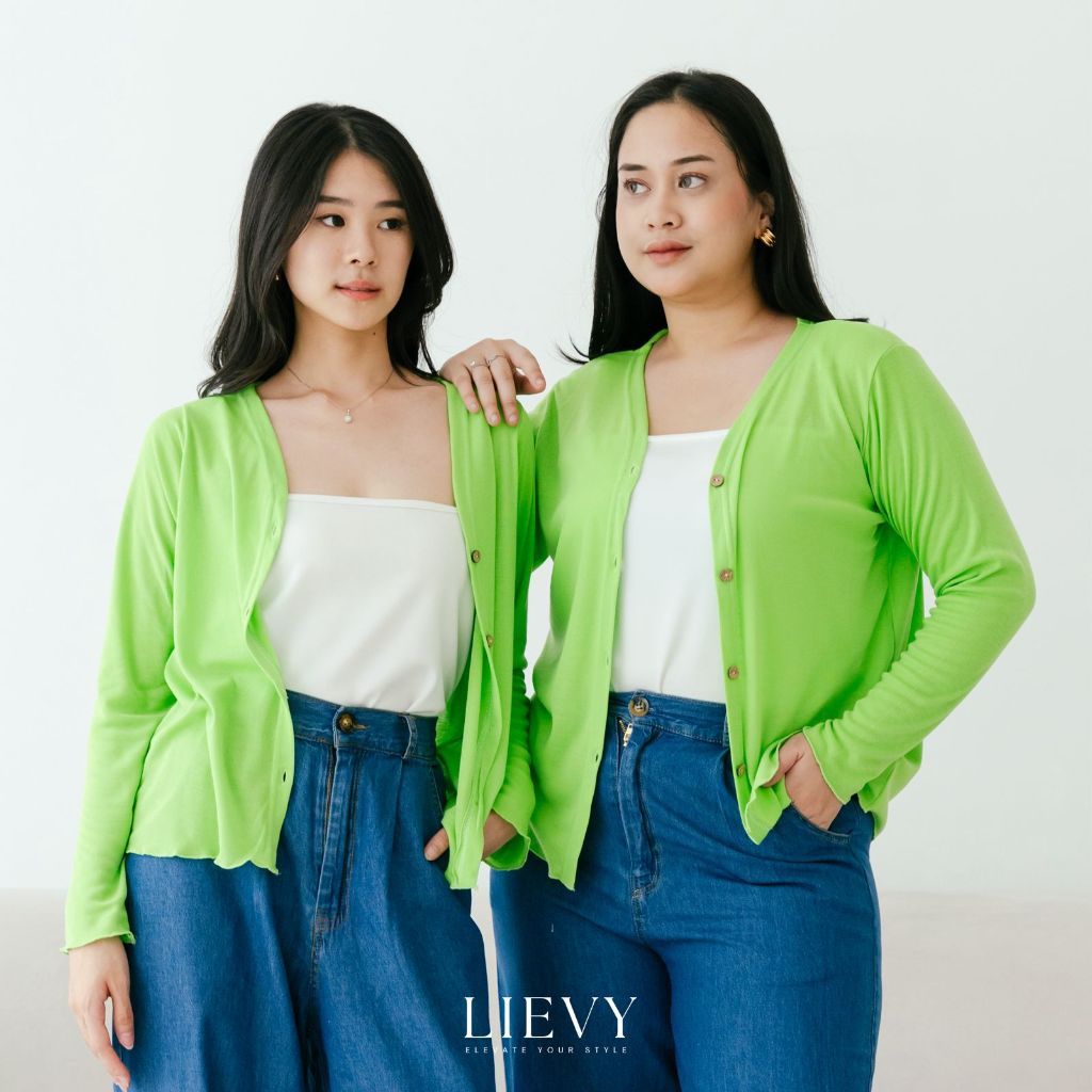 LIEVY - CARDIGAN ขนาดใหญ่ของผู้หญิง KIARA CARDIGAN [OL-022]
