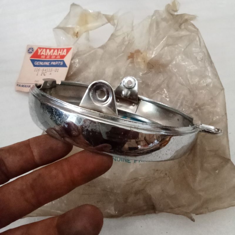 Yamaha U5 U5E U7E แหวนขอบไฟหน้า Original nos Japan 116-84115-01