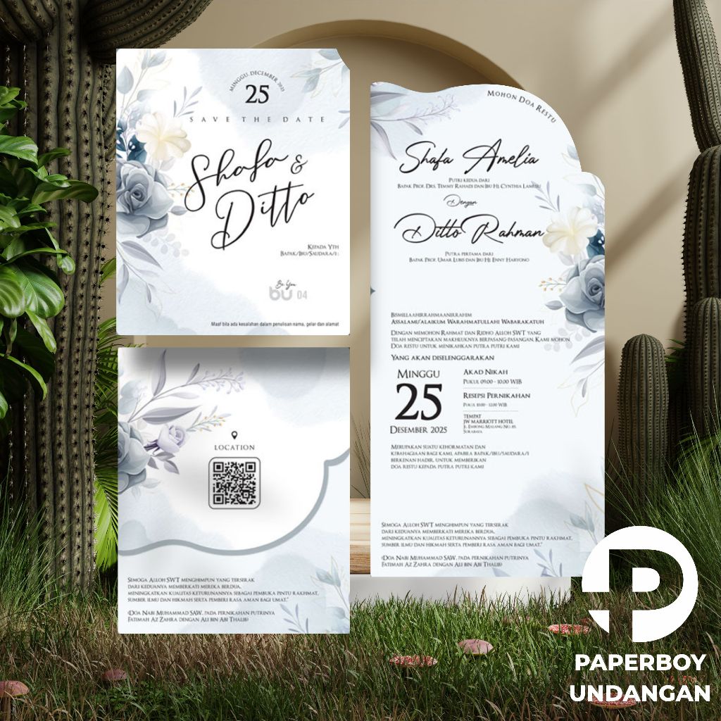 FAST WEDDING INVITATION BE YOU SERIES WEDDING INVITATION 4