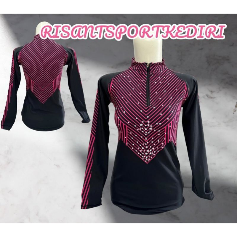 RISANT SPORT KEDIRI / KEDIRI GYMNASTICS CLOTHES / GYMNASTICS CLOTHES / เสื้อกีฬาผู้หญิง / AEROBIC GY