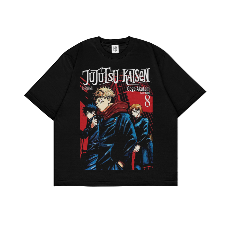 JUJUTSU KAISEN ANIME WIBU 3 เสื้อยืด | เสื้อยืด OVERSIZE สีดําสไตล์ Y2K VINTAGE BOOTLEG GRUNGE | ผู้