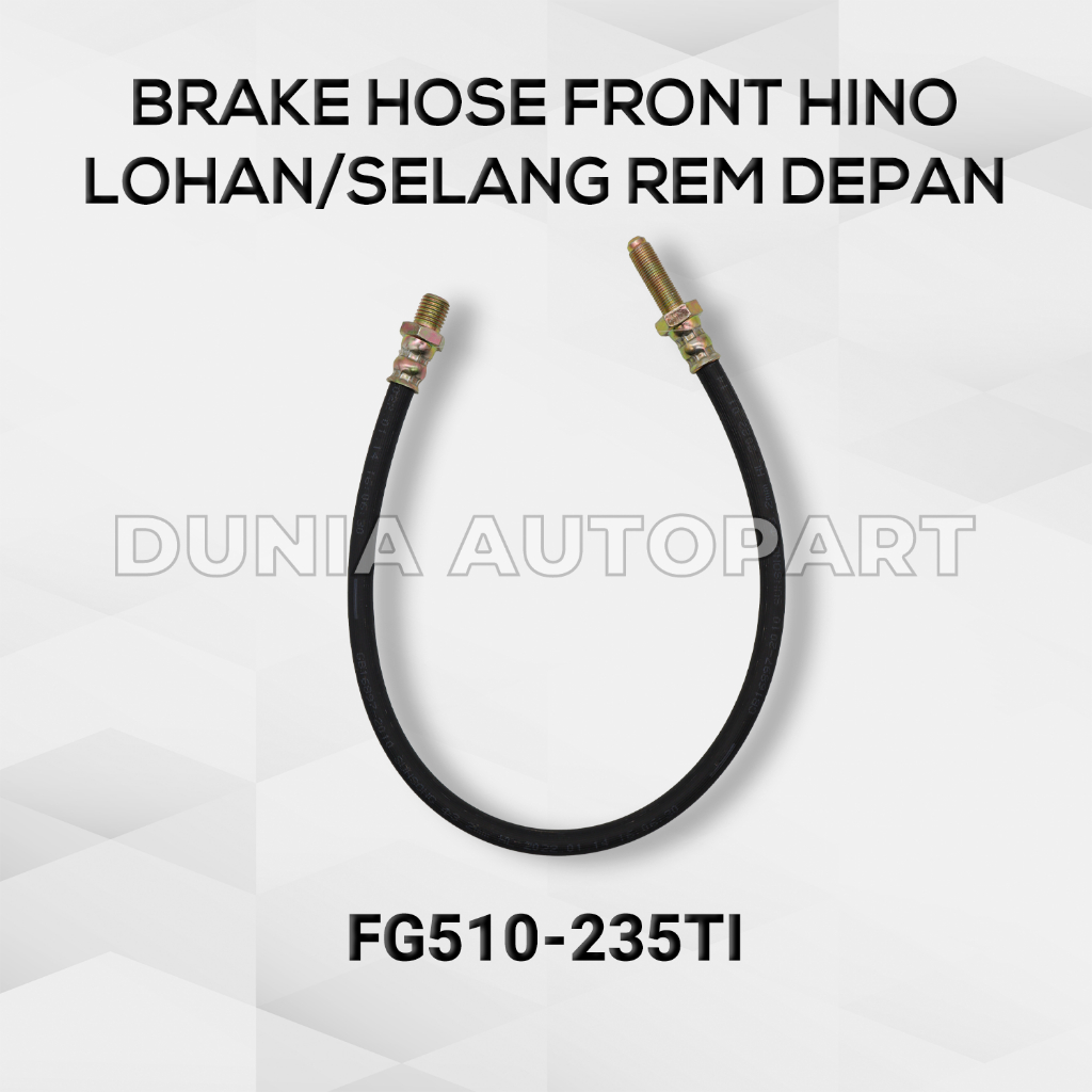 Hino Lohan FG510-235TI ท่อเบรคหน้า