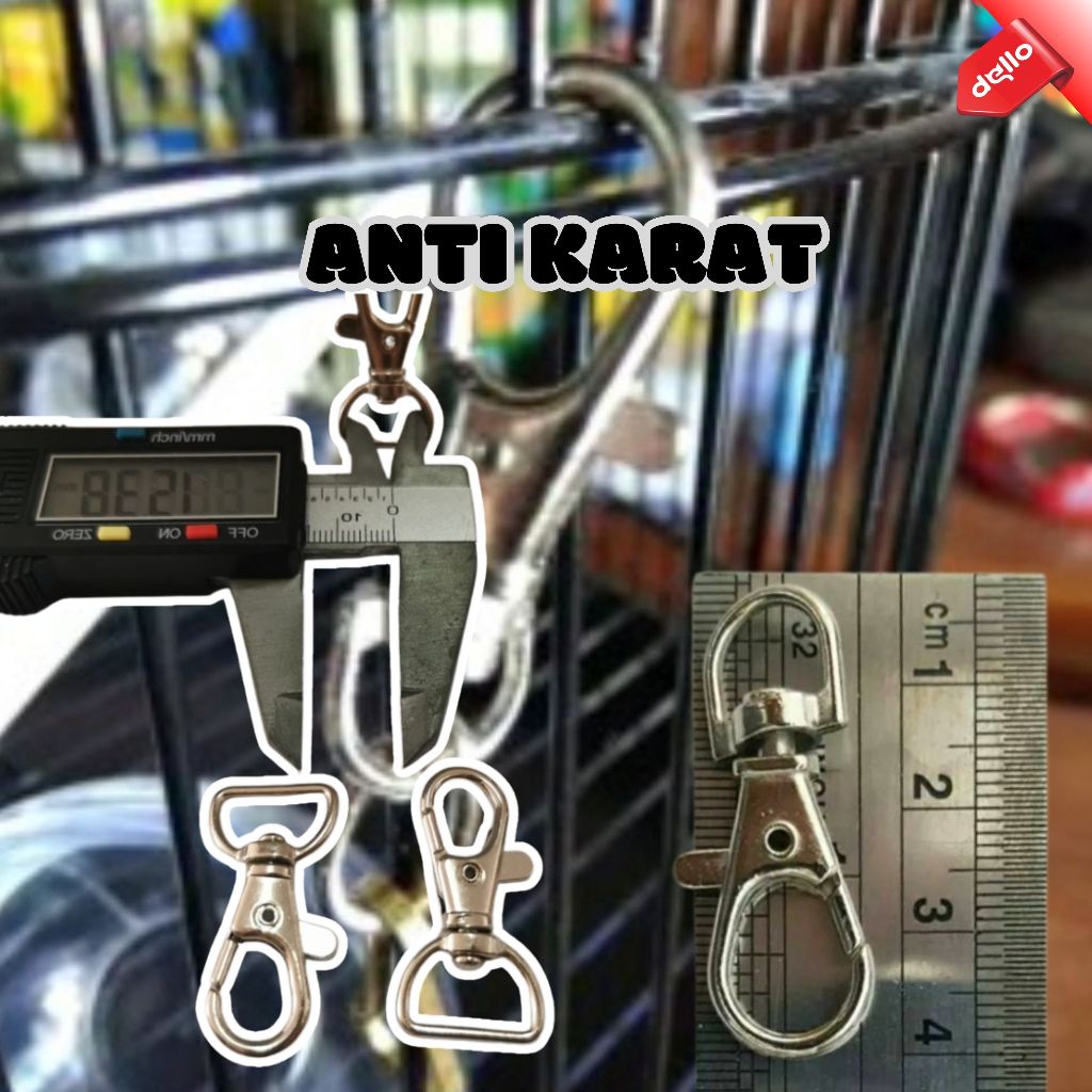 พรีเมี่ยม DELLO สําหรับ CAT Squirrel Hamster Bird Cage Lock