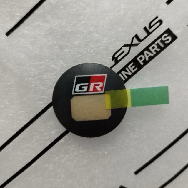 สติ๊กเกอร์ GR Emblem GR Start Stop ปุ่มเครื่องยนต์ Fortuner Yaris original