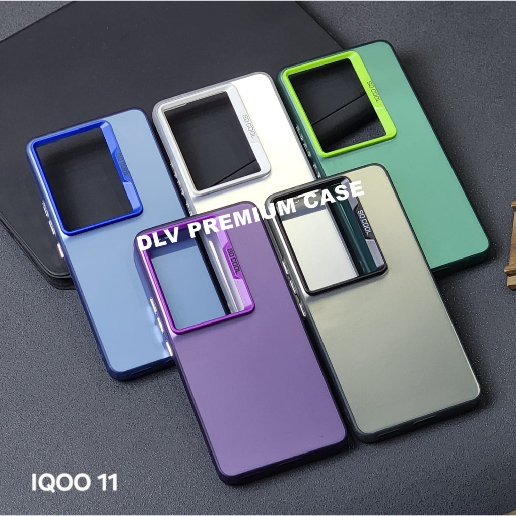 IQOO 11 CASE IMD HYBRID PLATE HOLOGRAM CASE SOCOOL IQOO 11 SC-1
