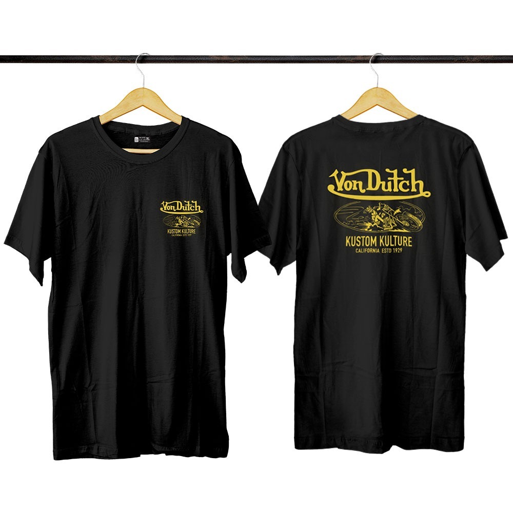 Vd01 PREMIUM VON DUTCH เสื้อยืดผู้ชาย/ผู้หญิง