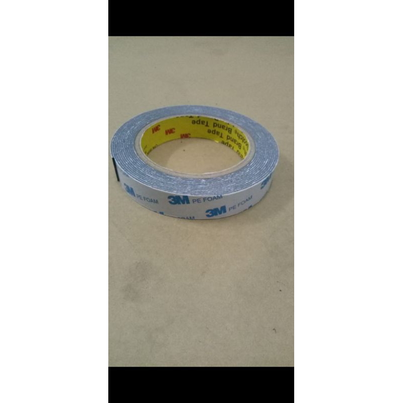 DOUBLE DOBLE TAPE BB GLUE 3M PE FOAM RETURNABLE ISOLATION สีขาว