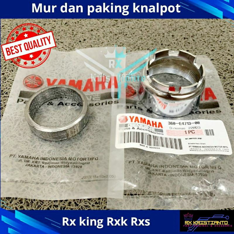 น็อตเชื่อมต่อ RXKING RX KING RXK RXS EXHAUST ดั้งเดิม