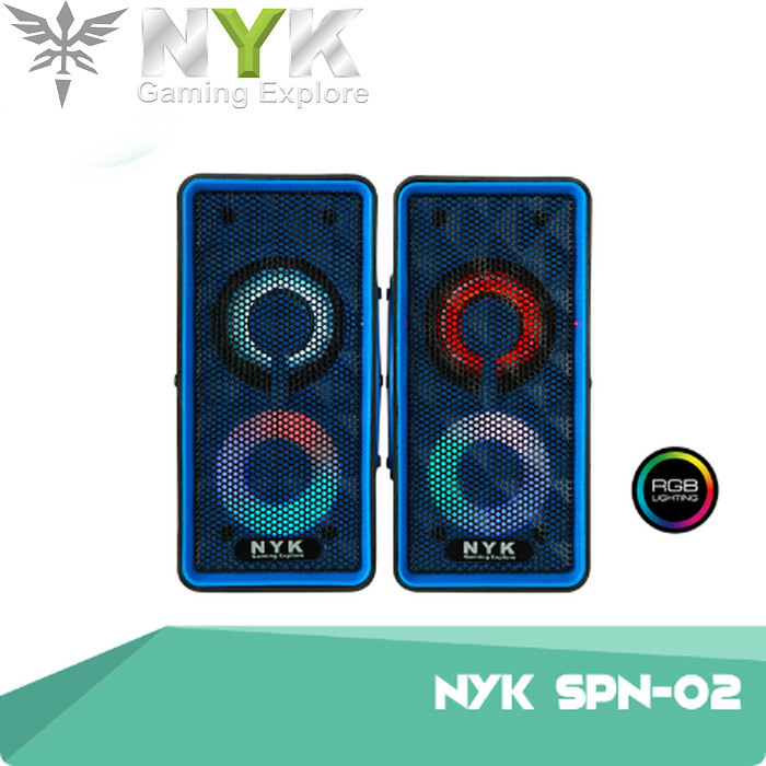 NYK Nemesis SP-N02 ลําโพงสําหรับเล่นเกม rgb - SP N02