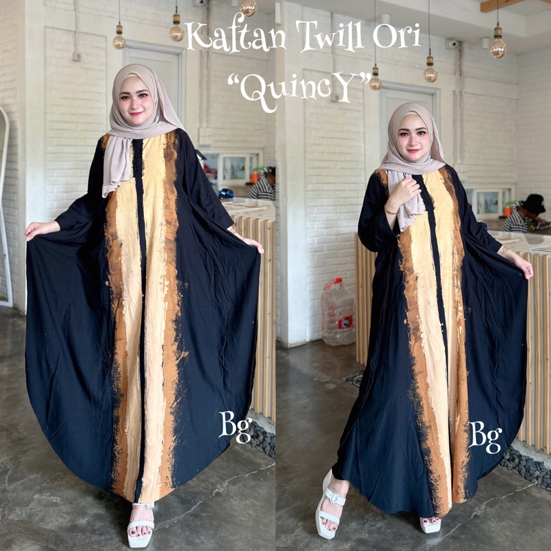 Kaftan Twill ดั้งเดิมพร้อม Quincy motif