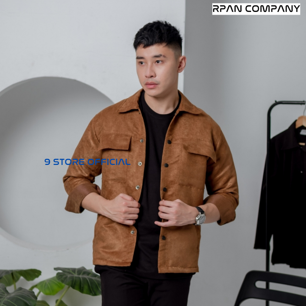 Trucker Suede Jacket/Mens Suede Jacket/Outer Shirt Suede Jacket.