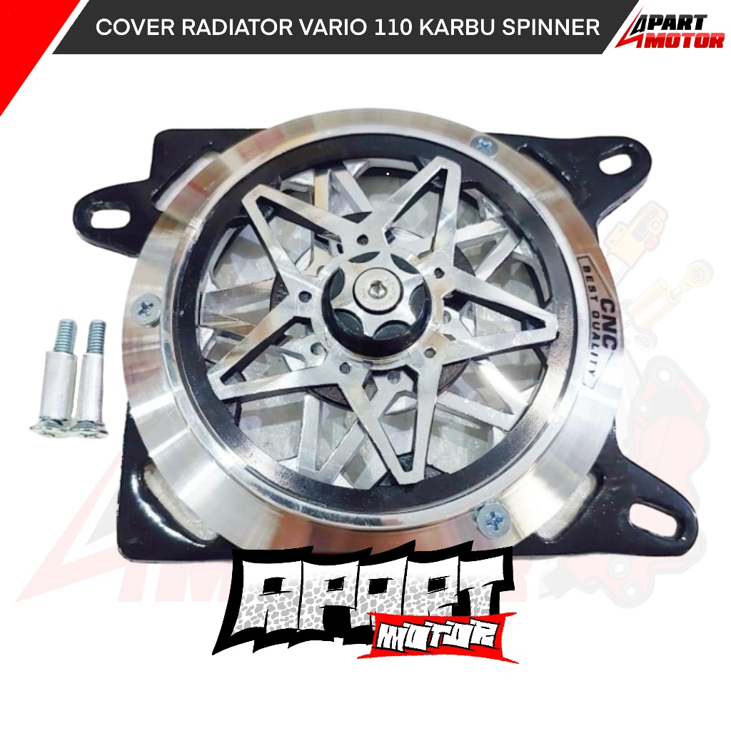 Vario 110 ฝาครอบหม้อน้ําคาร์บูเรเตอร์ Vario Techno Spinner ชุดวัสดุอลูมิเนียมคุณภาพ CNC