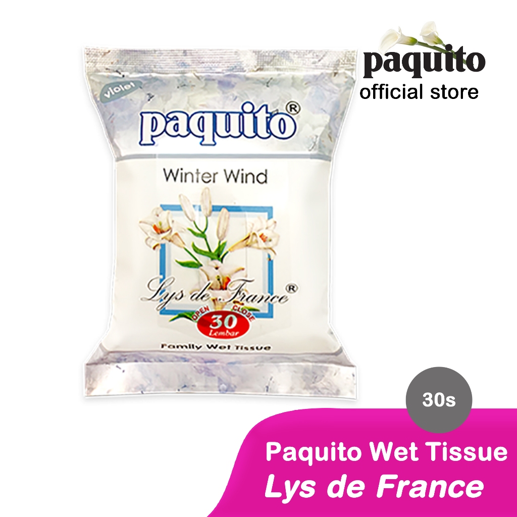 Paquito กระดาษเปียก Lys de France