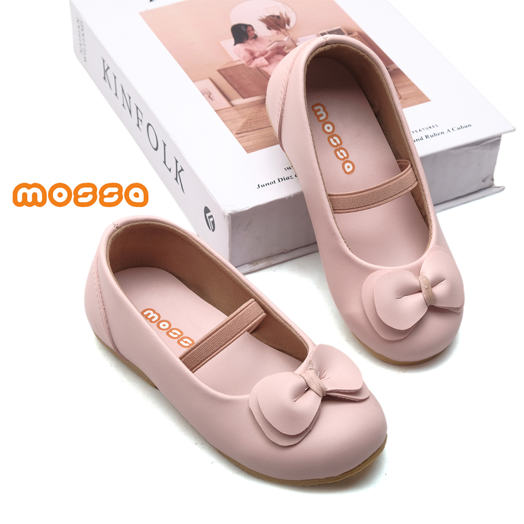 Mossa- รองเท้าเด็กผู้หญิง- Aulia Pink/Ballet/Flatshoes/รองเท้าปาร์ตี้