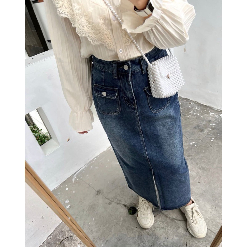 BILLA JEANS SKIRT K1478