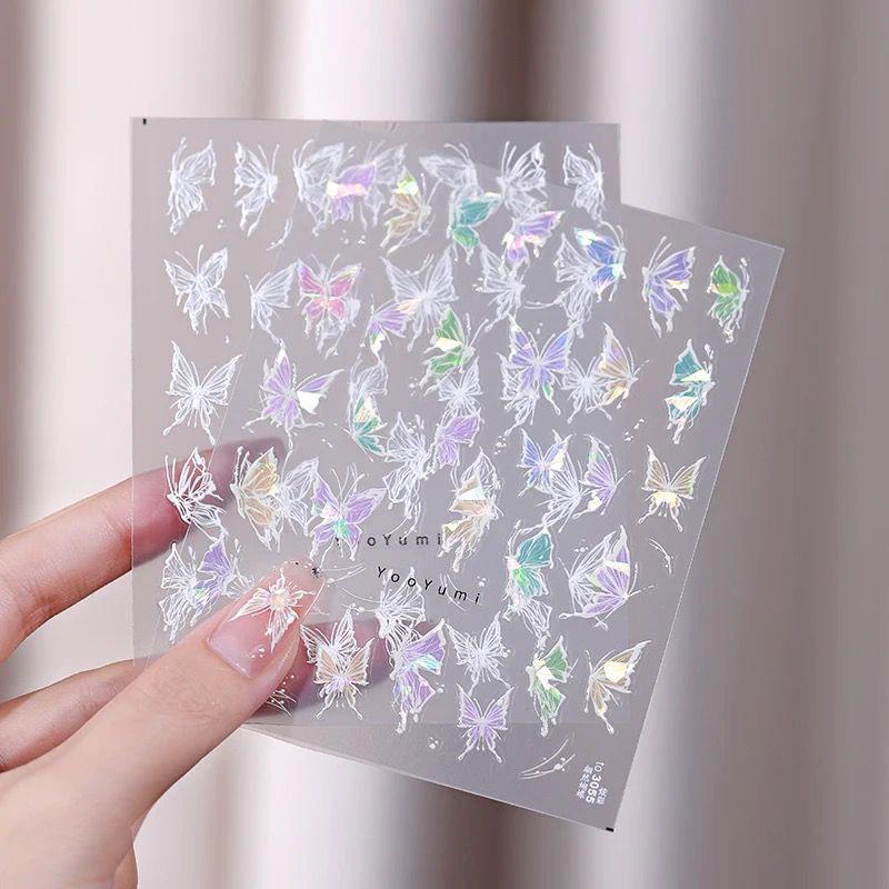 สติ๊กเกอร์ ANNIES เลเซอร์ผีเสื้อ