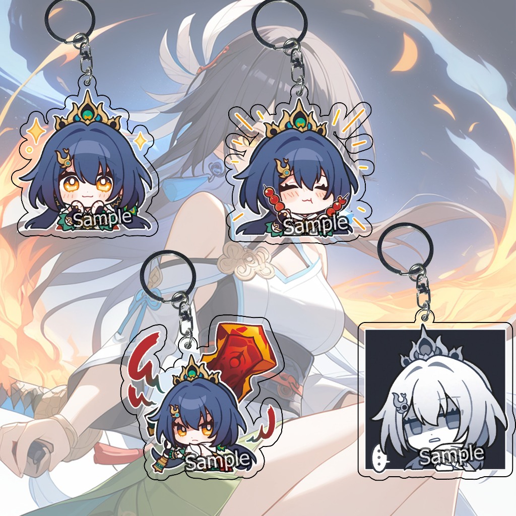 GANTUNGAN Honkai Star Rail Yunli 01 พวงกุญแจ - พวงกุญแจ - พวงกุญแจ - พวงกุญแจ - อะนิเมะ - เกม - HSR