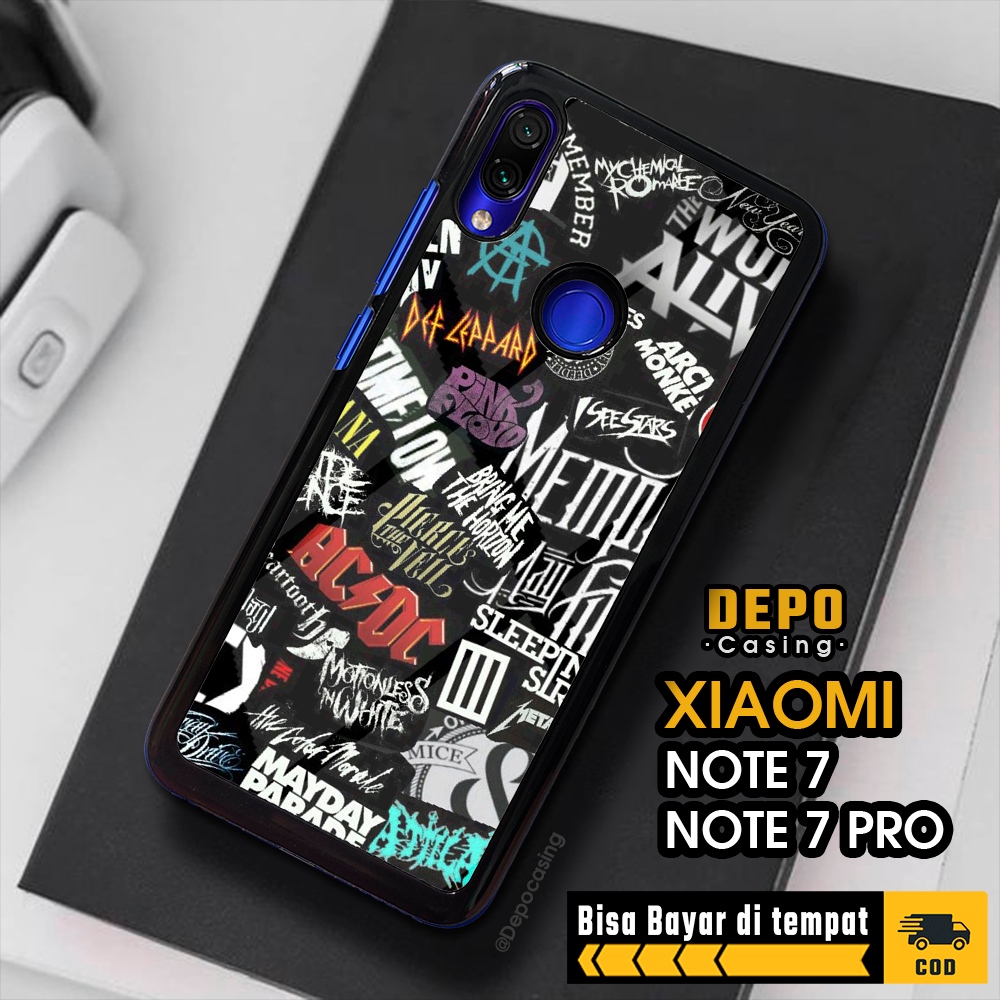 เคส Redmi Note 7 Note 7 Pro Case Xiaomi Redmi Note 7 Note 7 Pro Casing Depo Casing [MSCB] Case Gloss