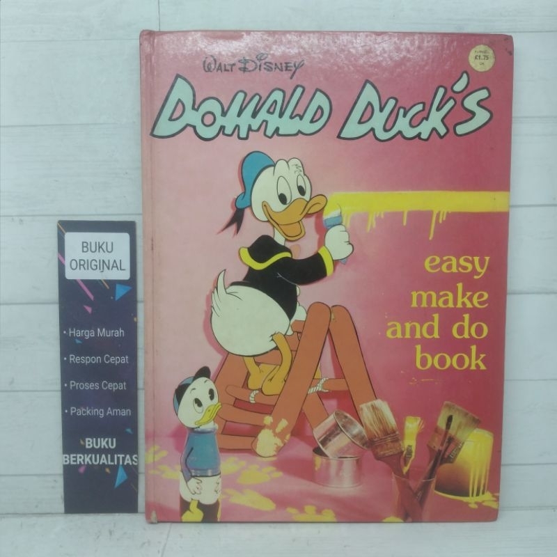 Donald Ducks Easy Make And Do Book วอลต์ หนังสือดิสนีย์