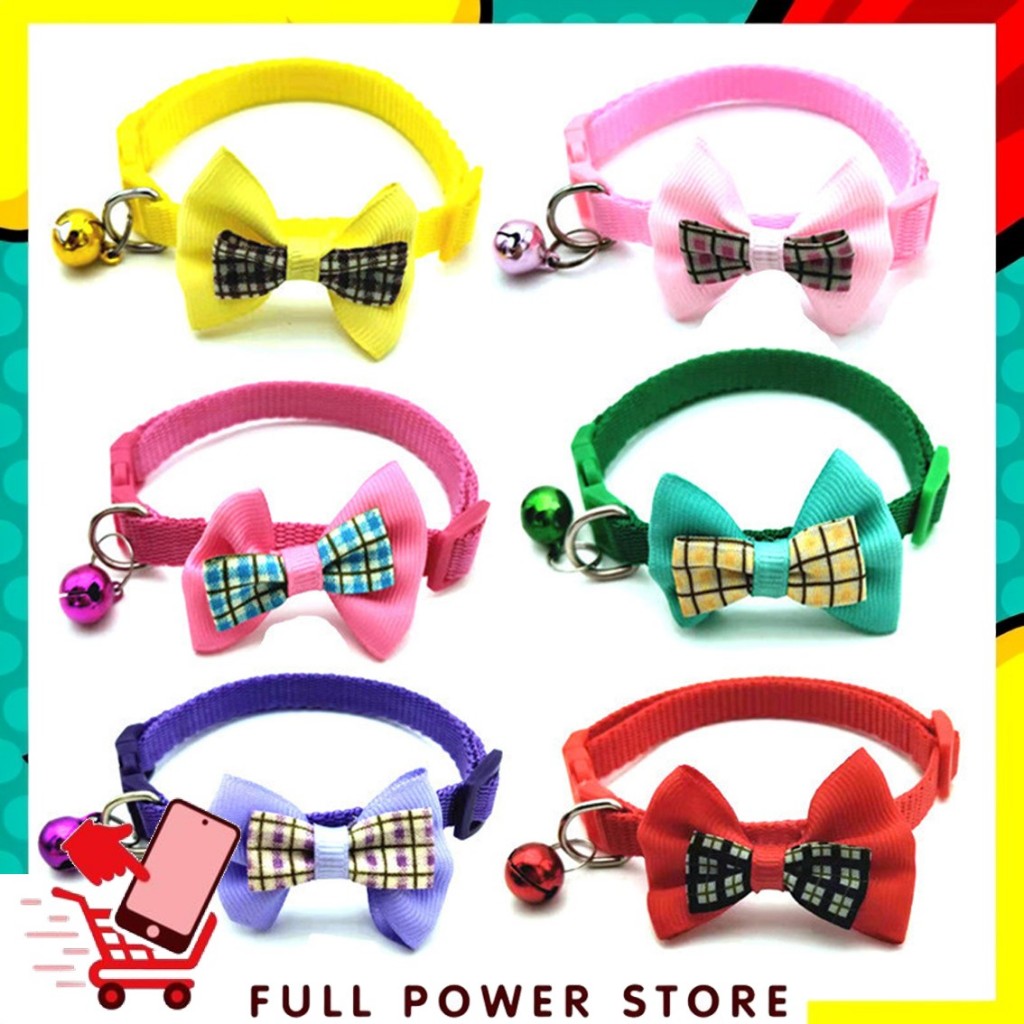 FPS สร้อยคอแมว ริบบิ้นผีเสื้อ สร้อยคอแมว กล่องริบบิ้น สร้อยคอแมว กระดิ่ง Rattle อุปกรณ์สําหรับสัตว์เ