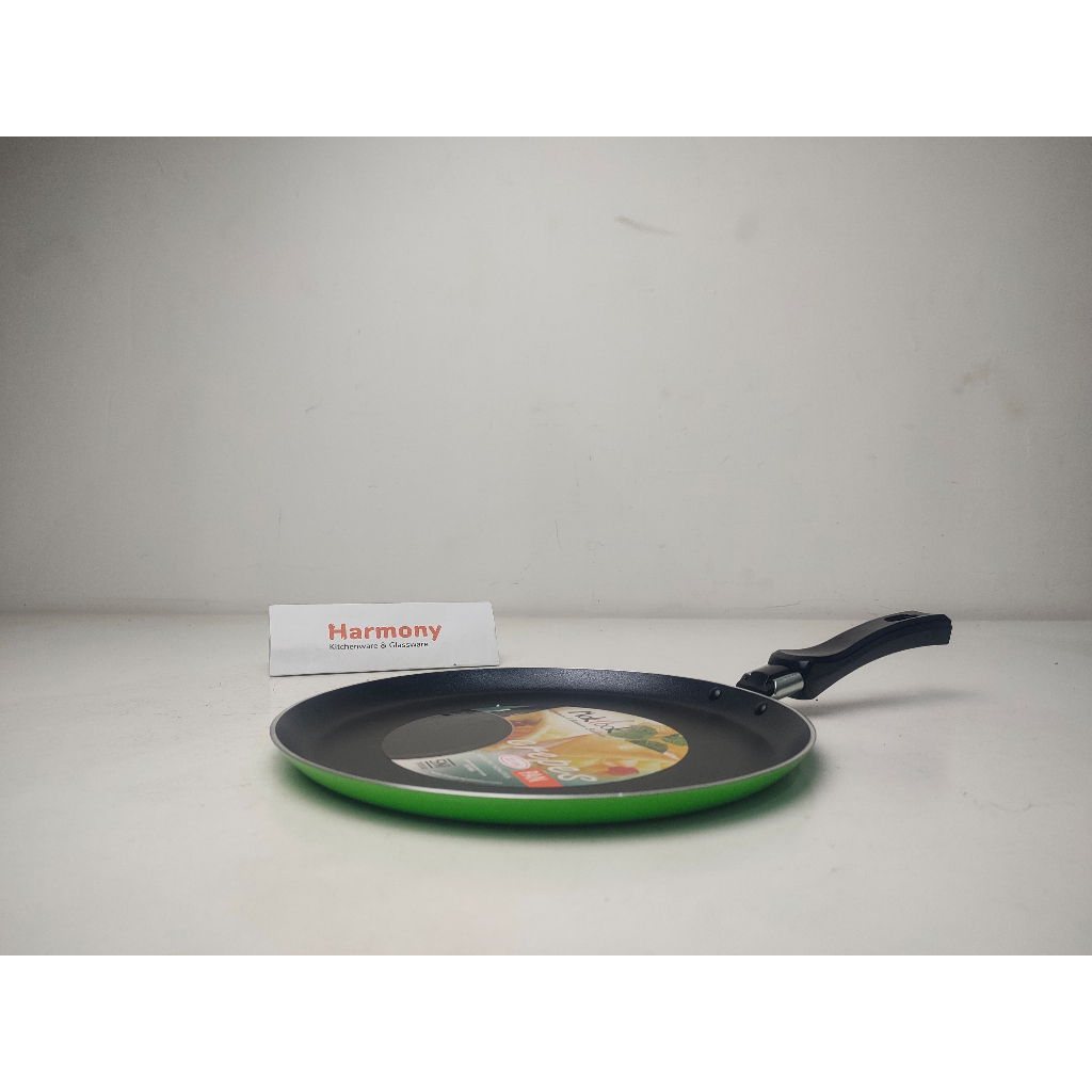 MakCook Crepes Pan 16cm 18cm 20cm 22cm 24cm Flat Pan Non-Stick Spring Roll Skin
