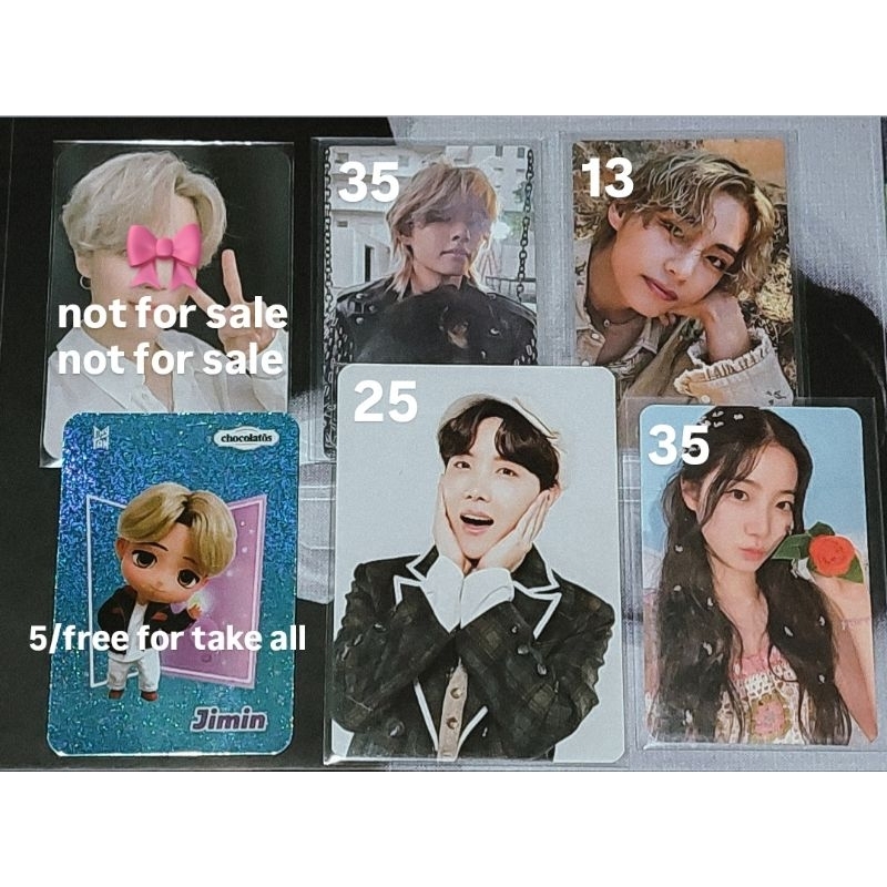 Pc MPC BTS OFFICIAL LAYOVER V JIMIN CHOCOLATOS