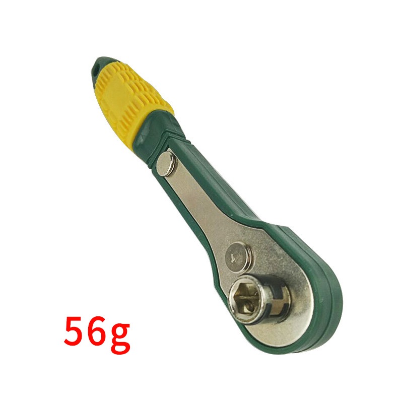 QBLADE ประแจซ็อกเก็ตจับไขควงขนาดเล็ก Ratchet Handle 2001A
