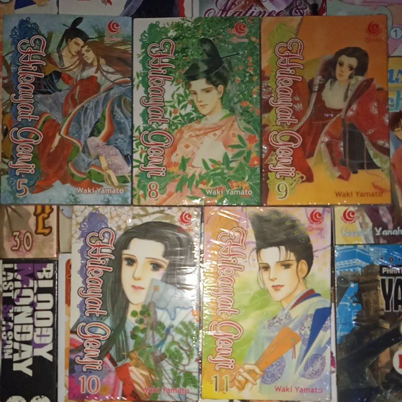 การ์ตูนซีล! Genji Tales Vol.5, 8, 9, 10, 11 - Waki Yamato