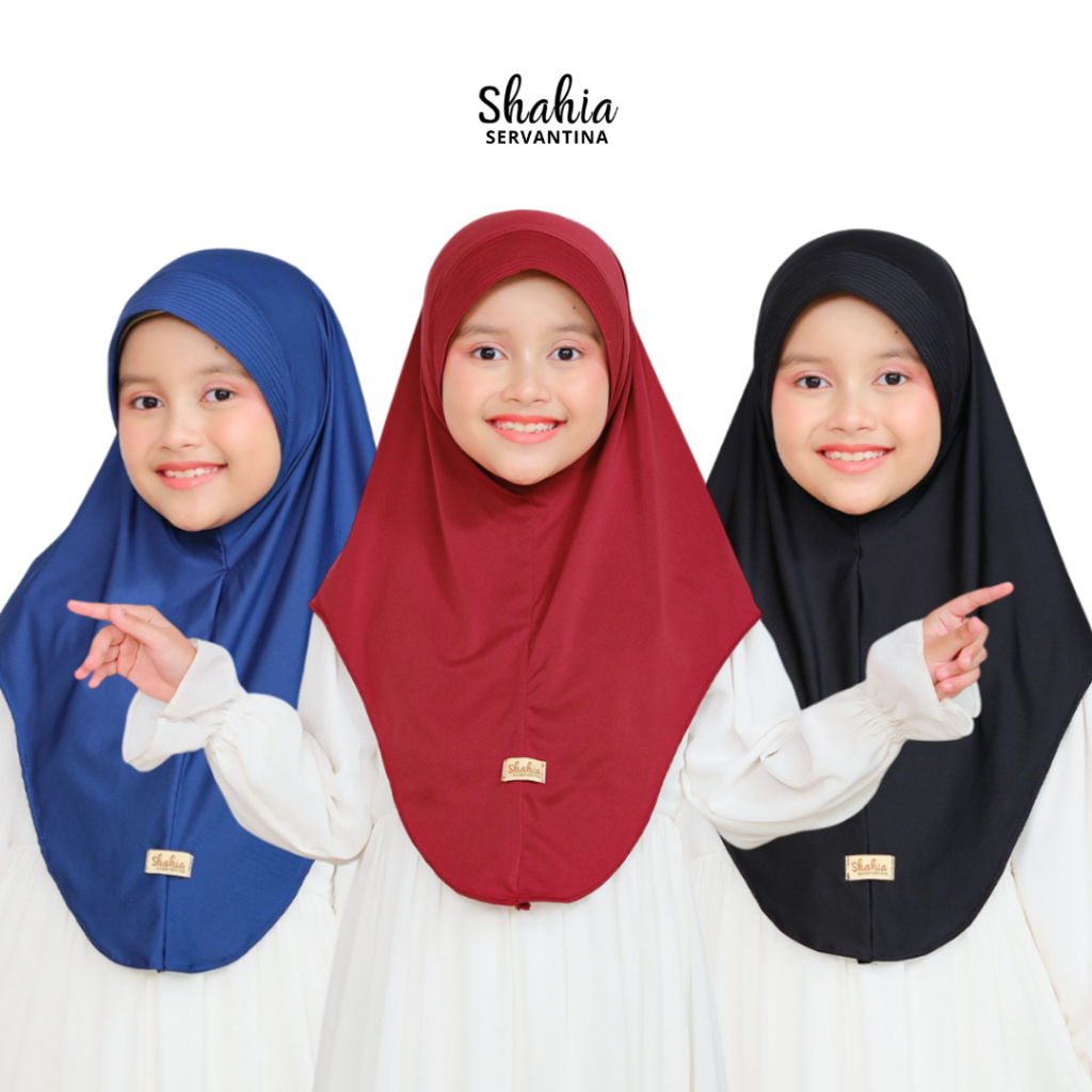 Shahia Servantina - Aida Hijab สําหรับสาวมุสลิมฮิญาบเป็ดสําเร็จรูป