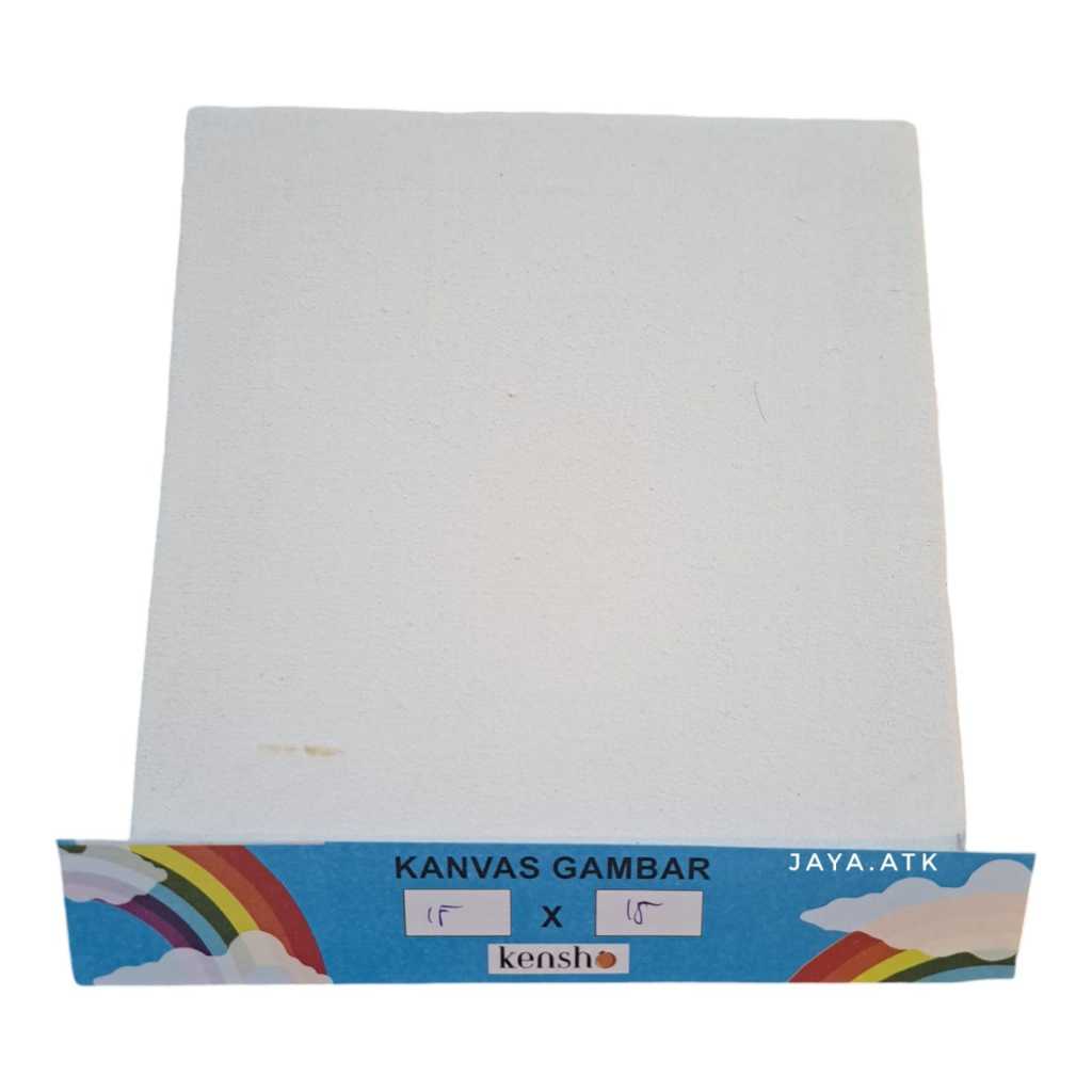 ผ้าใบระบายสีสีขาว 15 X 15 CM SMALL MINI ACRYLIC WATERCOLOR PAINTING CANVAS