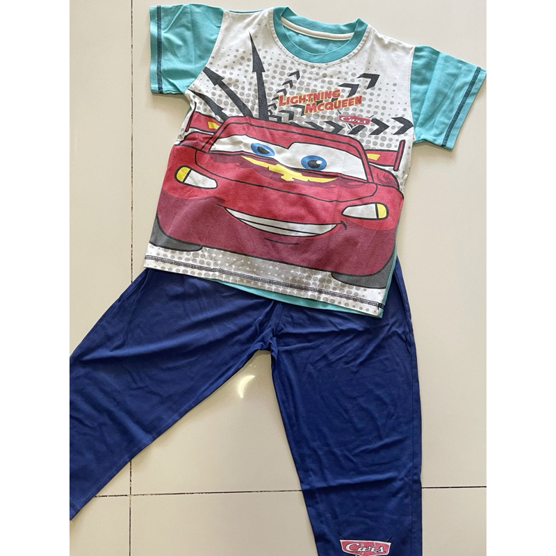 ชุดนอน Cars ไซส์ 6-7y preloved