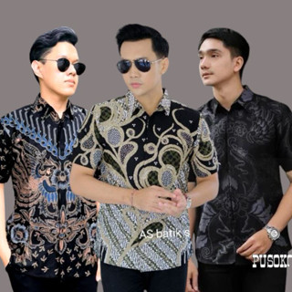 SIZE ML XL XXL BSWART Batik HRB026 Kenongo เสื้อสั้น Padi Pe…