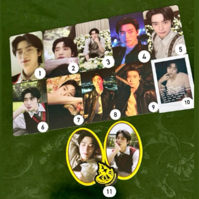 โฟโต้การ์ดอย่างเป็นทางการ NCT 127 JAEHYUN ALBUM J KEYRING