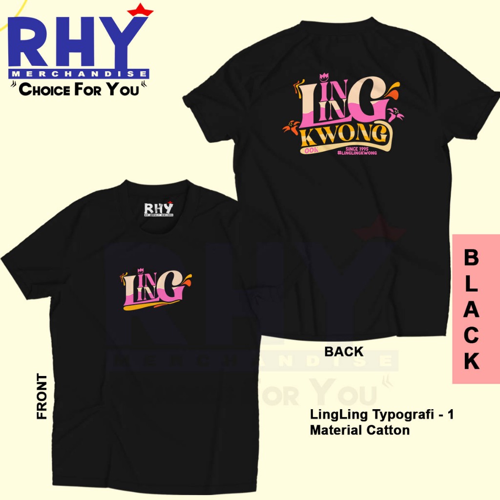 ไร | เสื้อยืด LINGORM Ling Kwong typography fanart (FANMADE) - 1