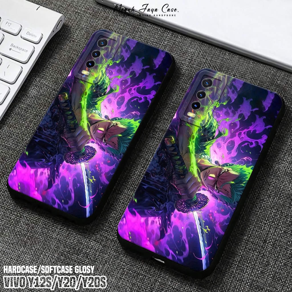 เคสโทรศัพท์ HP VIVO Y12S/Y20/Y20S - เคส VIVO Y20S/Y20/Y12S Roronoa Zoro Motif - เคสโทรศัพท์ VIVO Y20
