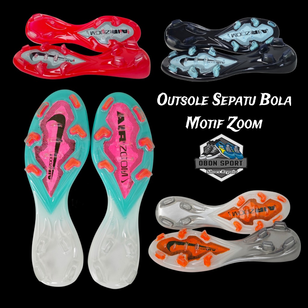 รองเท้าบอล Airzoom Motif Sole-outsole | รองเท้าฟุตบอลแบบดึง