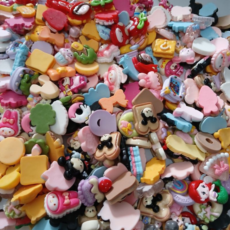 100 ชิ้น Clay/เรซิน Clay/Clay Random Character