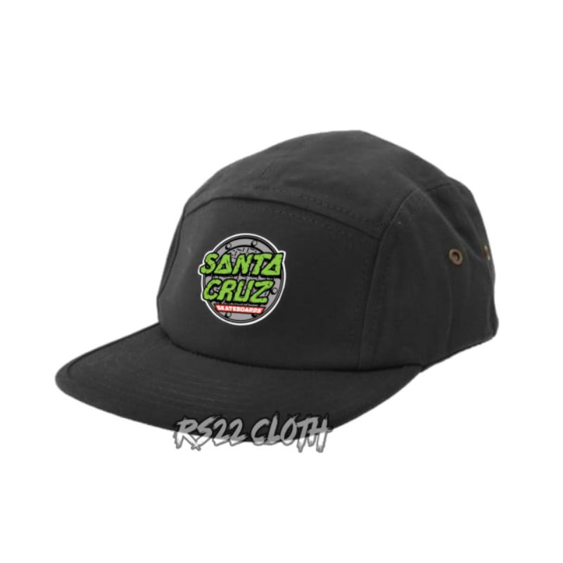 หมวก Santa Cruz 5-Panel - หมวก Snapback ห้าแผง - หมวกสเก็ตผู้ชายผู้หญิง