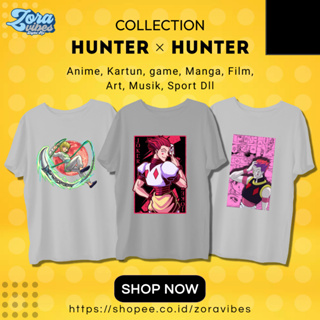 เสื้อยืด พิมพ์ลาย Hunter X Hunter