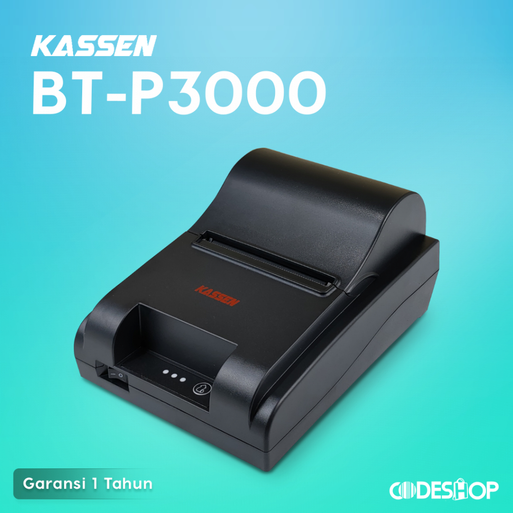 KASEN BTP3000 BLUETOOTH 80MM THERMALT CASH REGISTER PRINTER