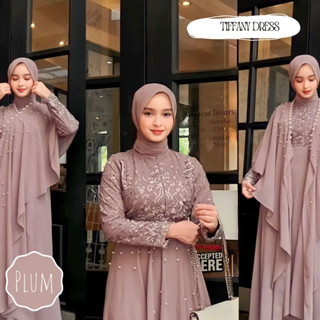 ใหม่ล่าสุด Gamis TIFFANY ชุดเดรส BL วัสดุ Brocade BABYDOLL Ld 110 ซม. M L XL และ XXL เสื้อผ้ามุสลิม ผู้ใหญ่ ผู้หญิง สีพื้น ดํา เทา รุ่นล่าสุด ของผู้หญิง Gamis Jumbo นําเข้า ร่วมสมัย หรูหรา ชุดปาร์ตี้ ผู้หญิง เกาหลี สไตล์