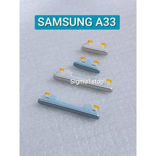 ปุ่มเปิดปิดเสียง ปุ่มเปิดปิด ด้านนอก สําหรับ Samsung A33