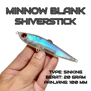 Minnow ดินสอเปล่า Shiverstick 100 มม. 20 กรัม