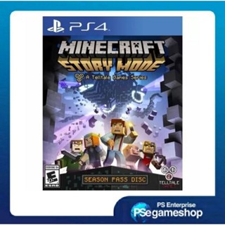 แผ่นดิสก์ Ps4 Minecraft Story MODE Season Pass (ภาค 1)