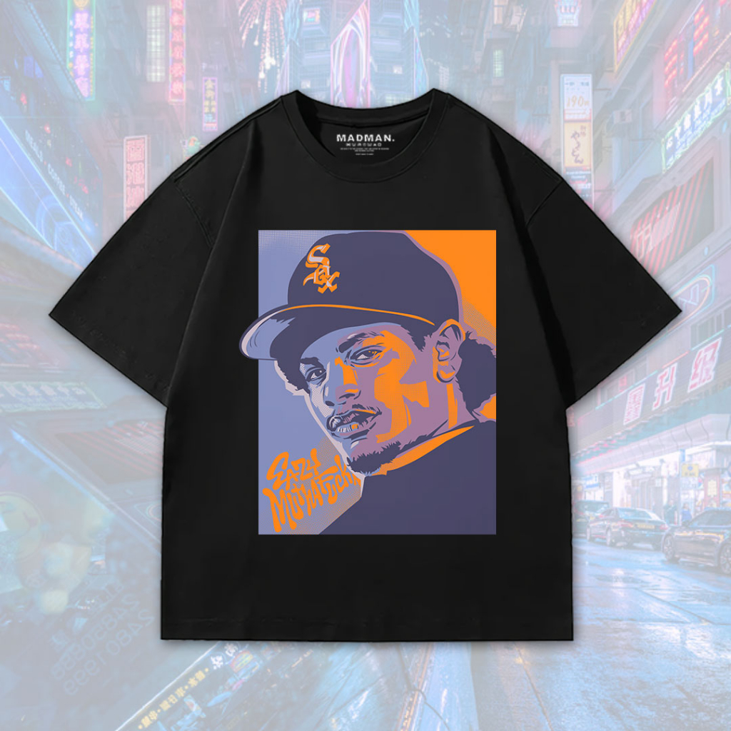 MADMAN เสื้อยืดโอเวอร์ไซส์ EAZY-E | HO VCT - 7
